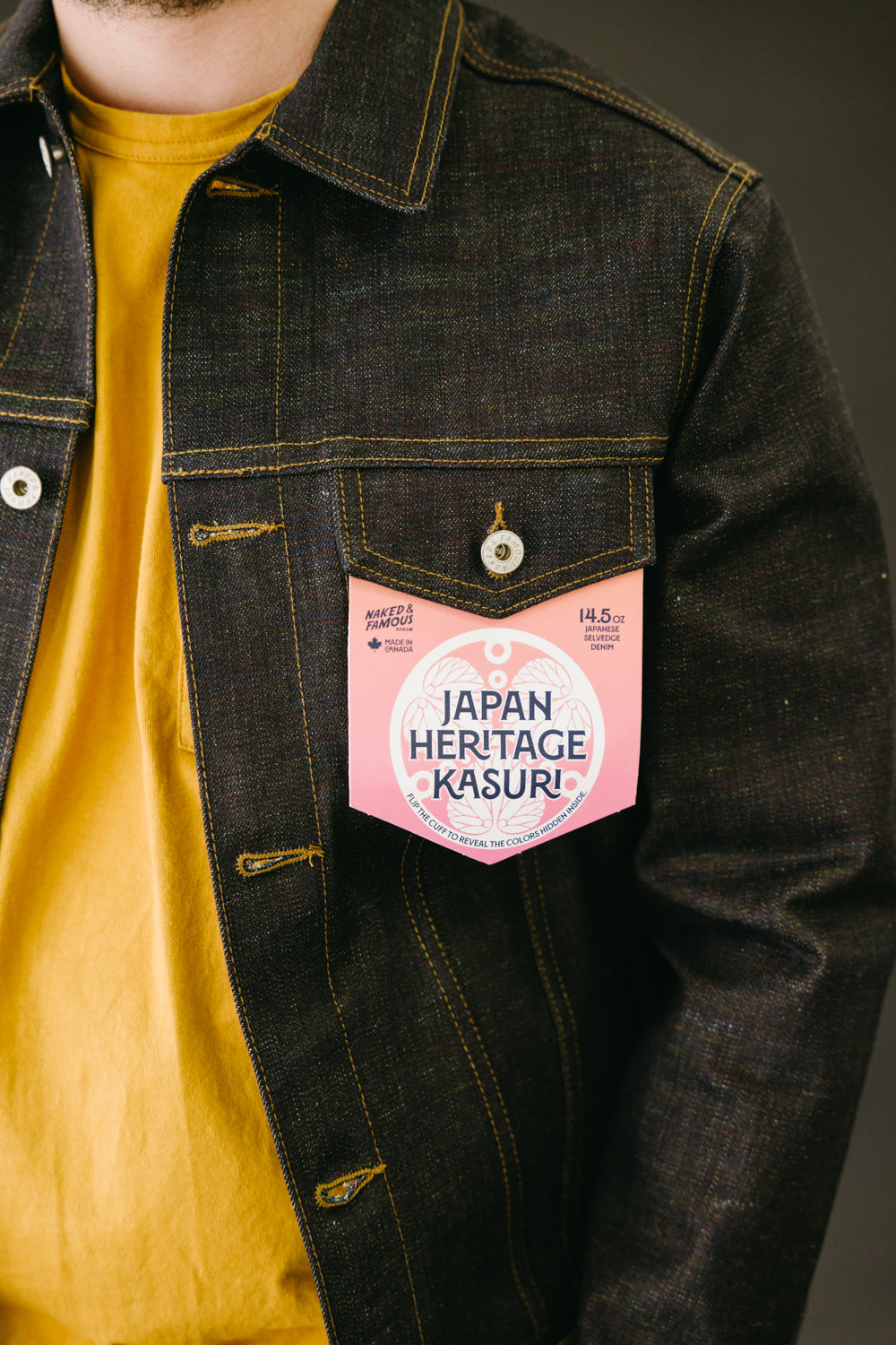 14.5oz - Japan Heritage Kasuri - Denim Jacket