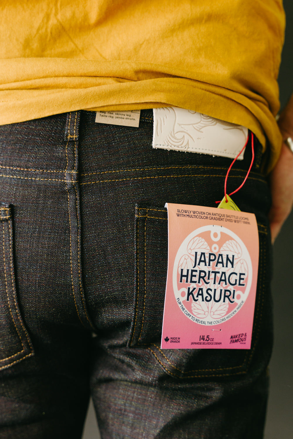 14.5oz - Japan Heritage Kasuri - Easy Guy