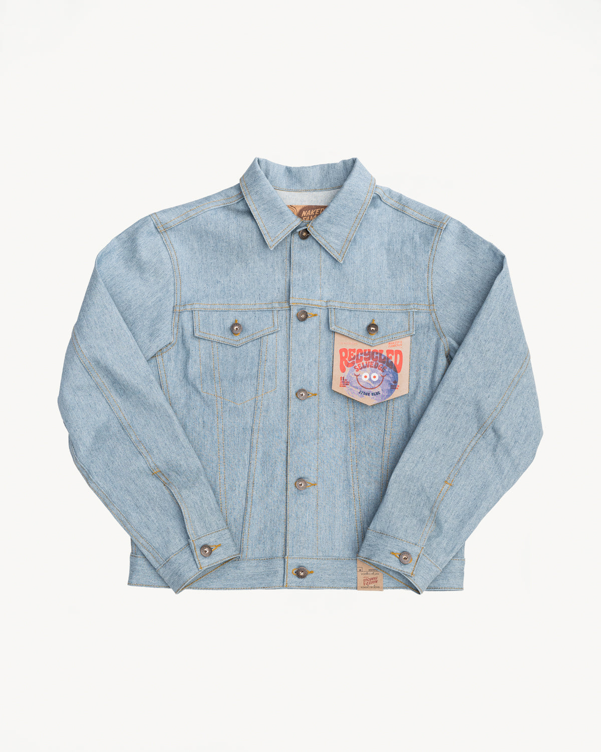 FRUIT Peel Denim Jacket - (Recycled) – ffrruuiitt