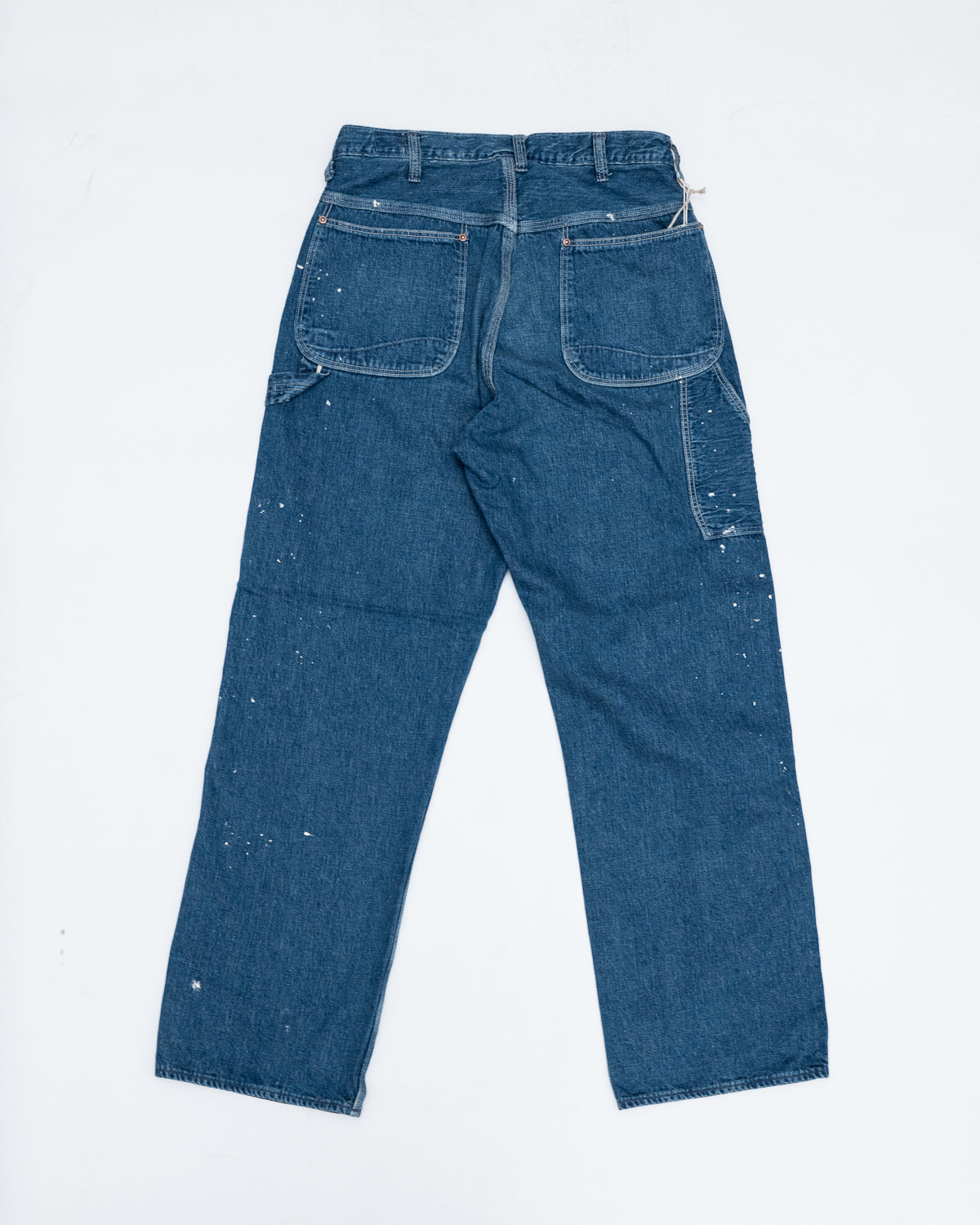 01-5120- P95 - Painters Pants 2 Year Wash w/Paint - Indigo