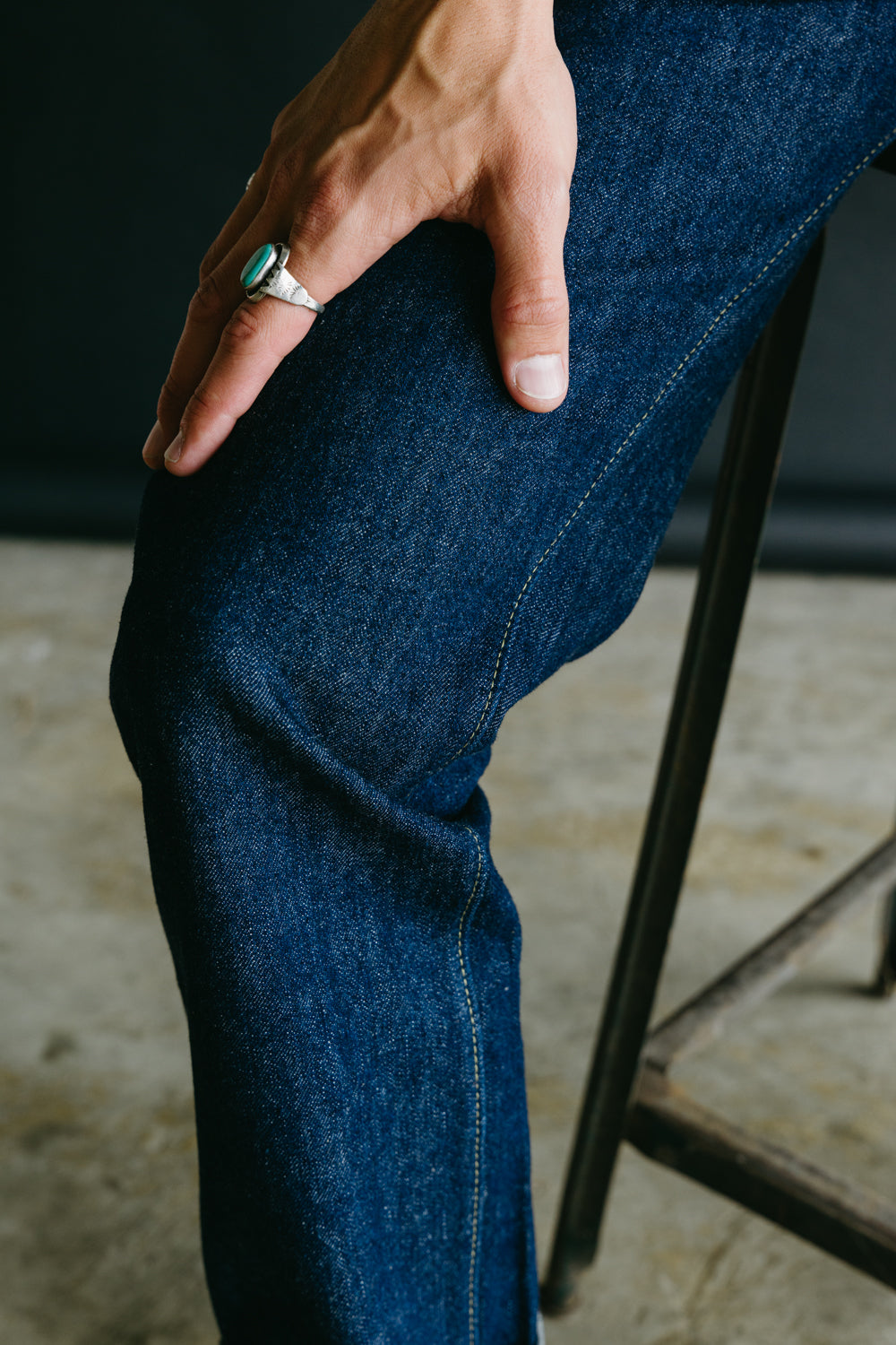 107 - Ivy Fit Selvedge Denim - Indigo O/W | James Dant