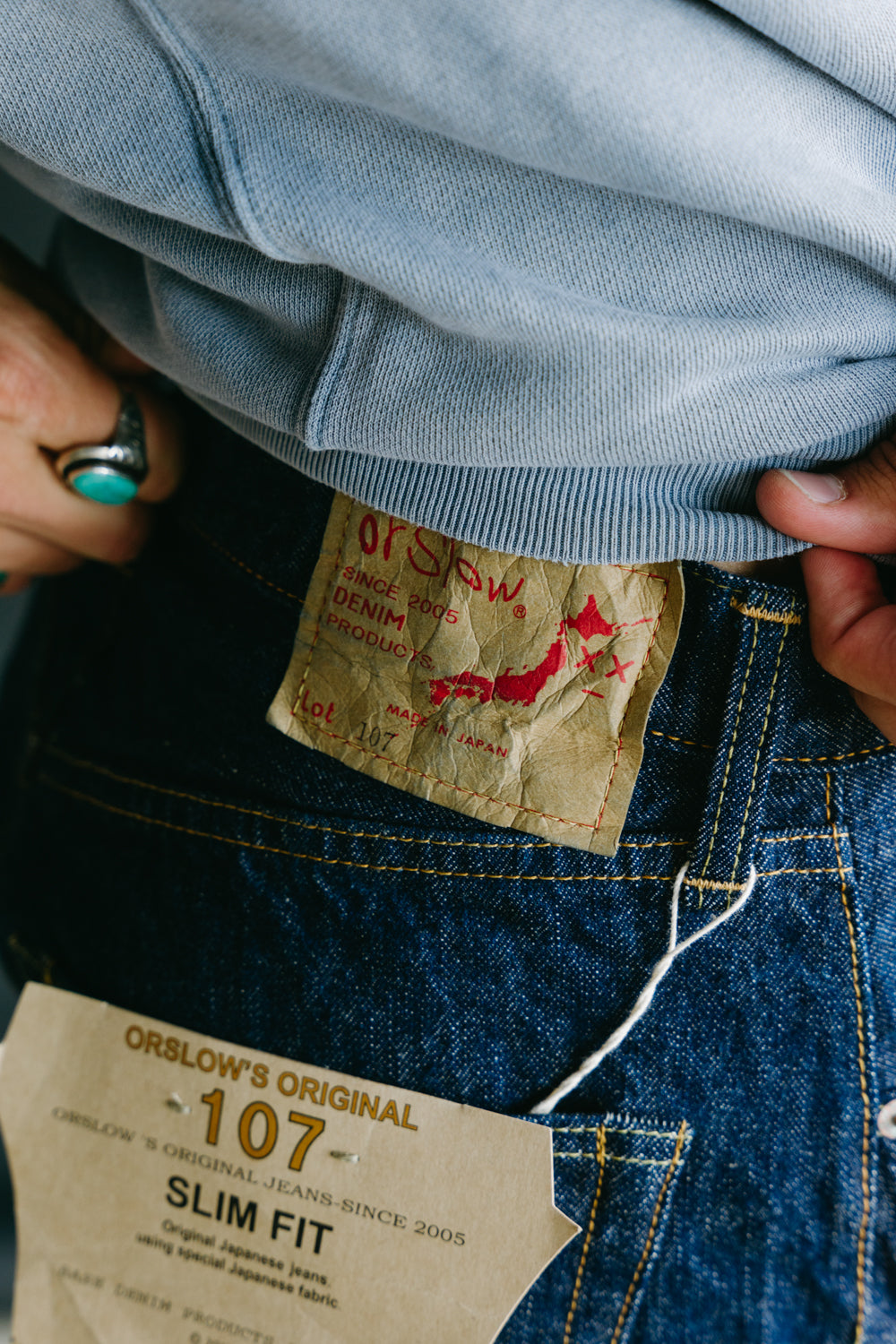 Orslow 107 Ivy Fit Selvedge Denim