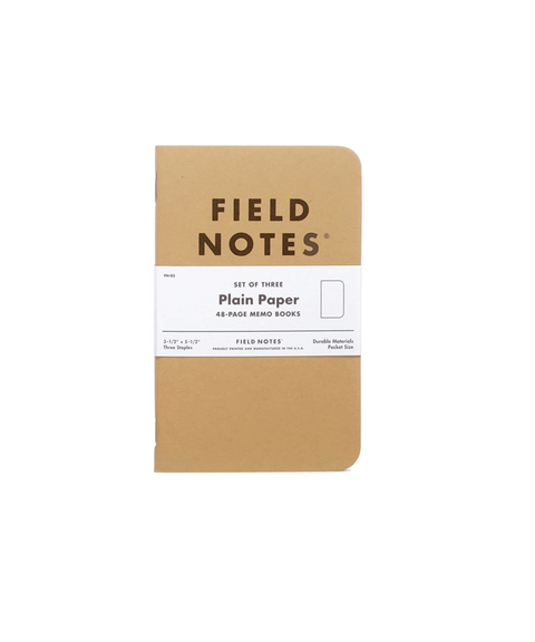 Plain Paper - 3-Pack