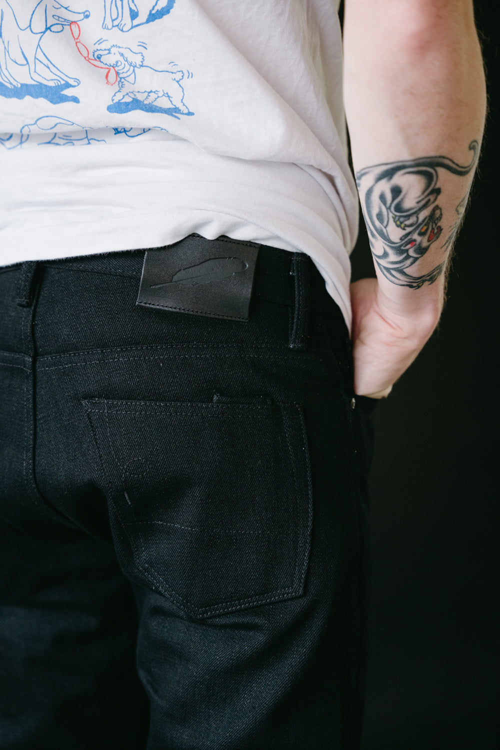 17oz - Cryptic Stealth Selvedge - Silveridge Fit