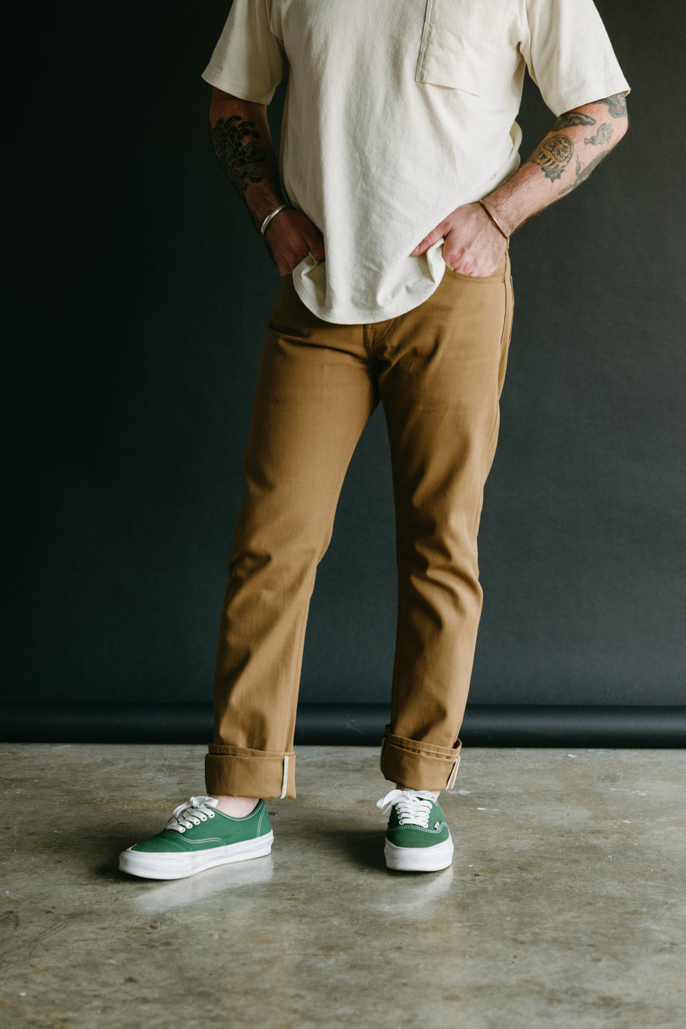 11oz - Copper Selvedge Canvas - Silveridge Fit