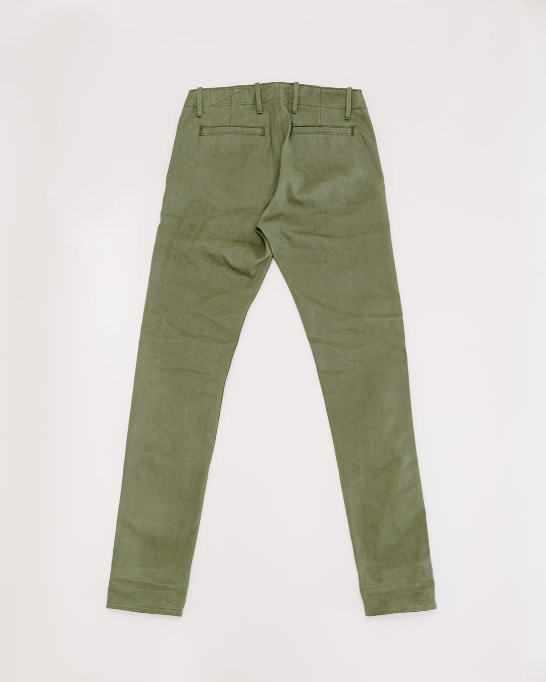 12oz - Selvedge Twill Infantry Pant - Green