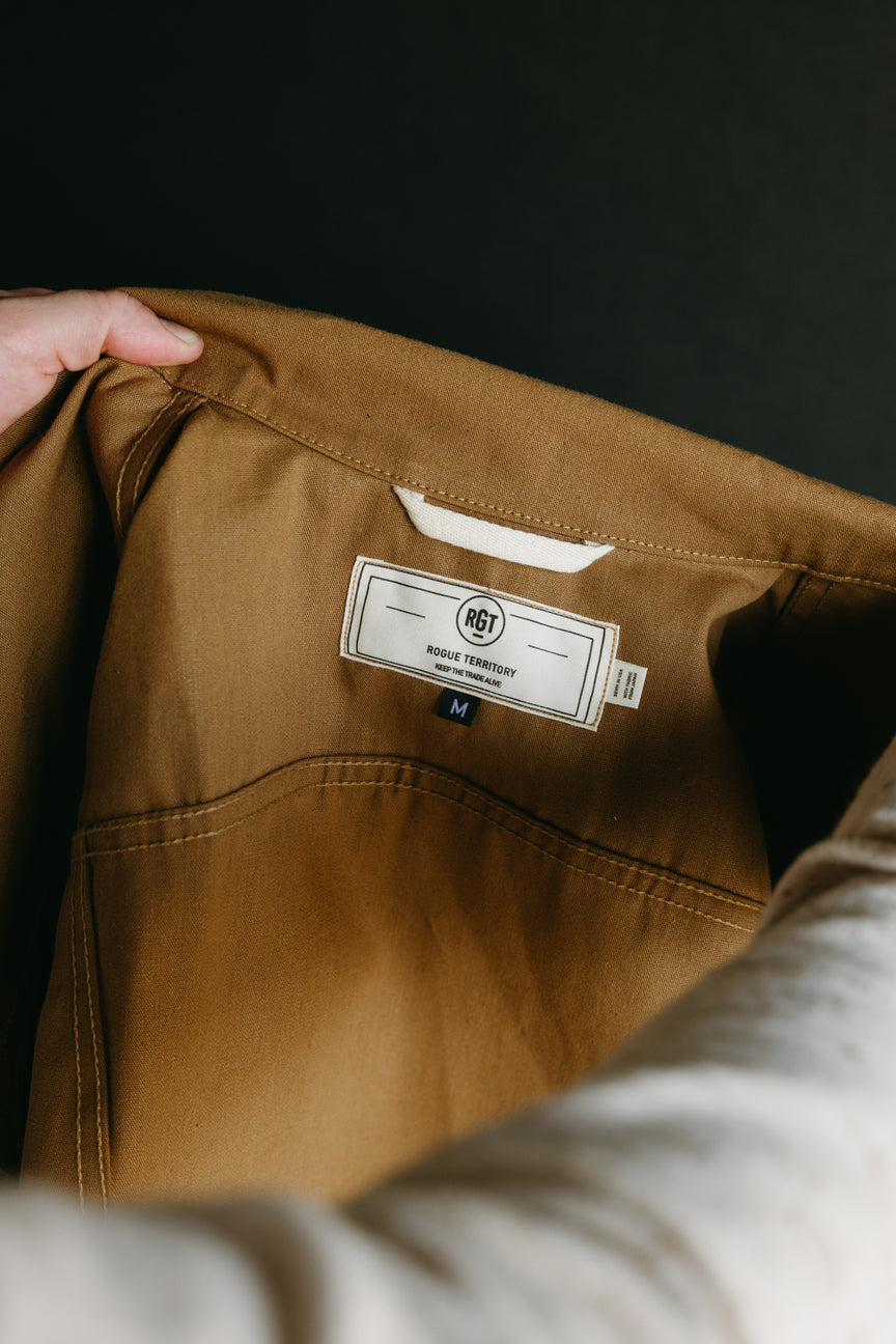 Supply Jacket - Copper Selvedge Canvas
