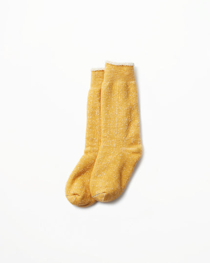 R1001 - Double Face Crew Socks Merino Wool OG - Yellow