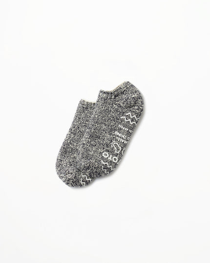 R1361 - Recycled Cotton Pile Sockslipper - Ivory, Navy