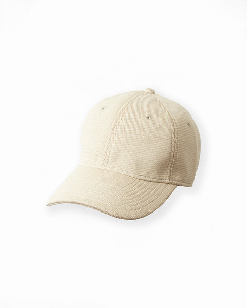 R5085 - Organic Cotton Jersey Baseball Cap - Beige | James Dant