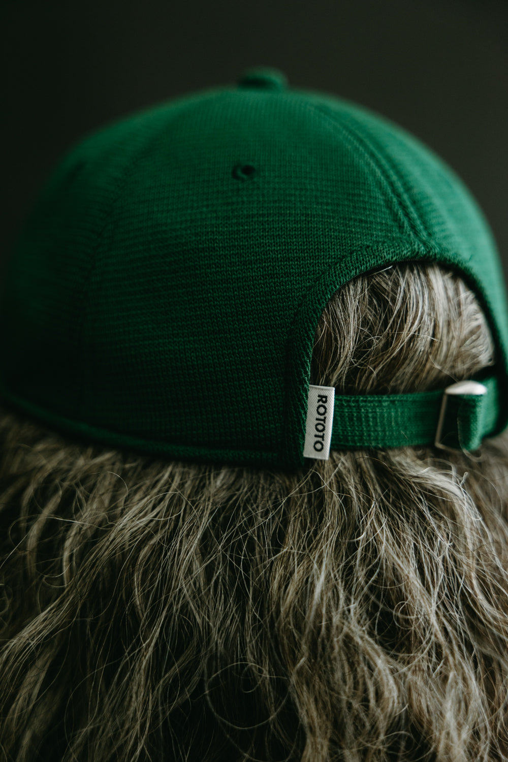 R5085 - Organic Cotton Jersey Baseball Cap - Dark Green