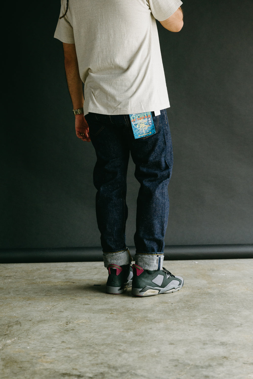 S713VX-II - 17oz Bushido Selvedge Denim Jeans - Slim Tapered O/W