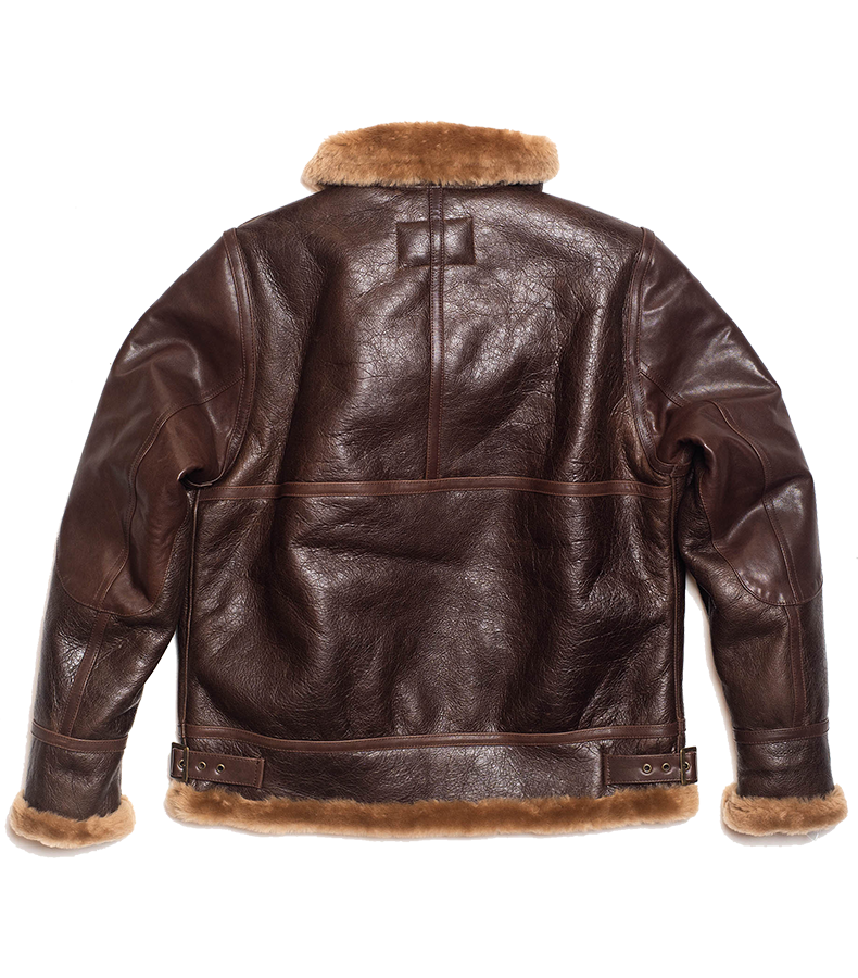Bonpoint Bibi shearling-trim leather vest - Brown