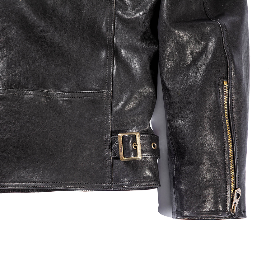 Lovely Tiger Leather Jacket Lambskin Leather Sustainable 