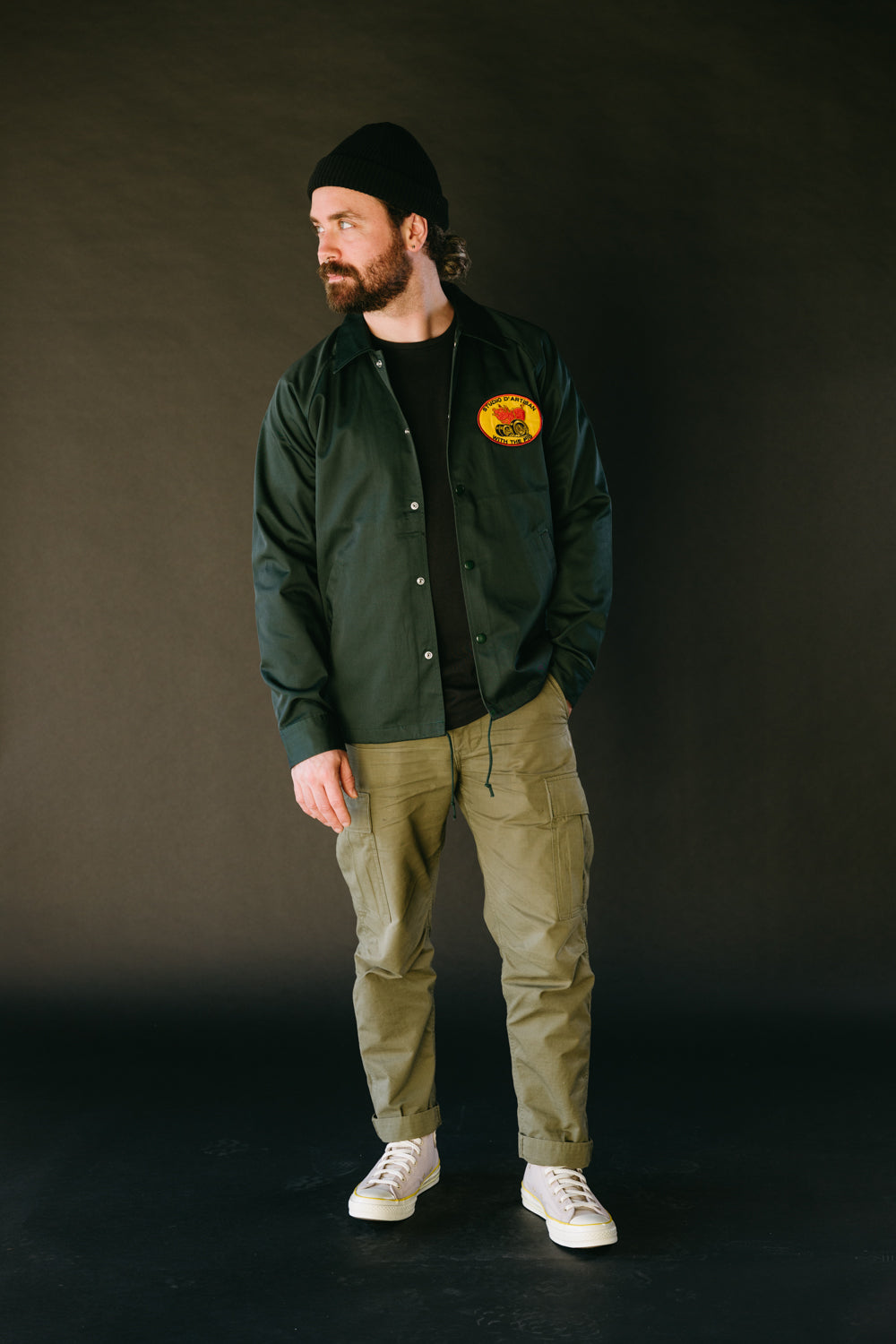 Green coach outlet jacket