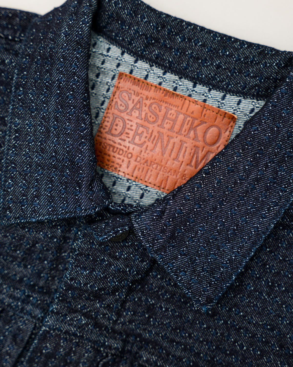 Sashiko clearance denim jacket