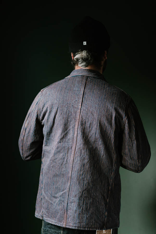 4522 - Hickory Denim Coverall - Indigo, Kakishibu OW | James Dant