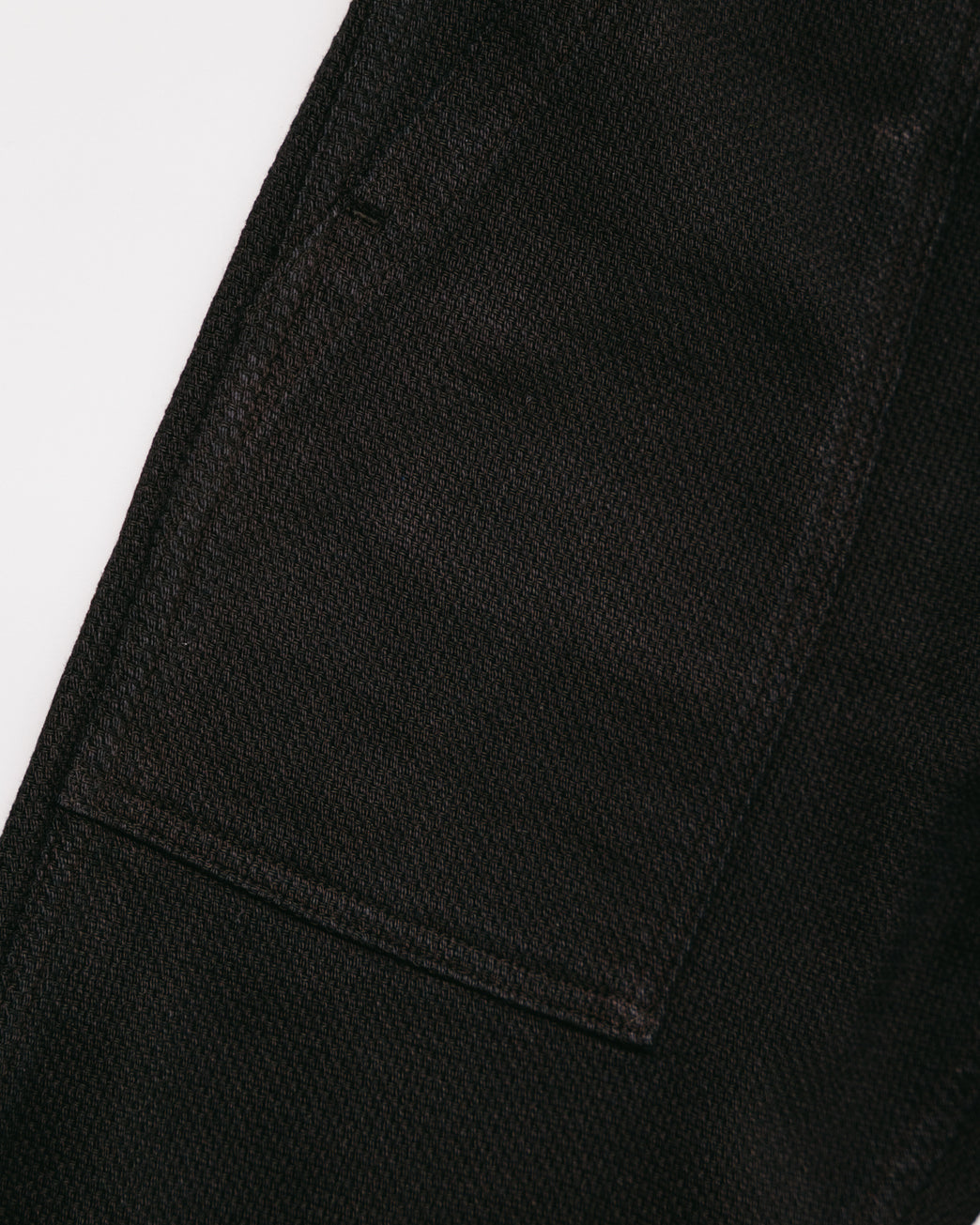 Tanuki x Graph Zero - Indigo Sashiko Utility Pants - Sumi Overdye ...