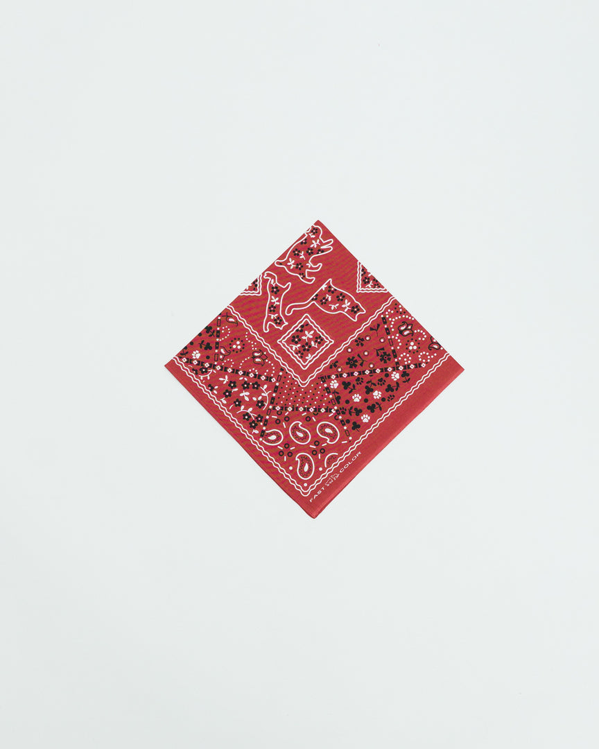 Two Cats Bandana - Red