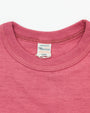 Lot 4601P - Slubby Cotton Pocket T-Shirt - Faded Red