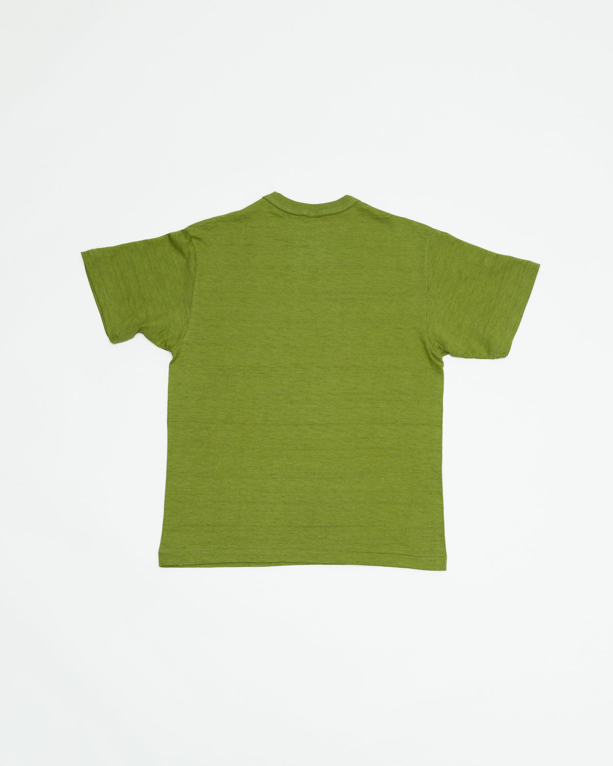 Lot 4601P - Slubby Cotton Pocket T-Shirt - Grass Green