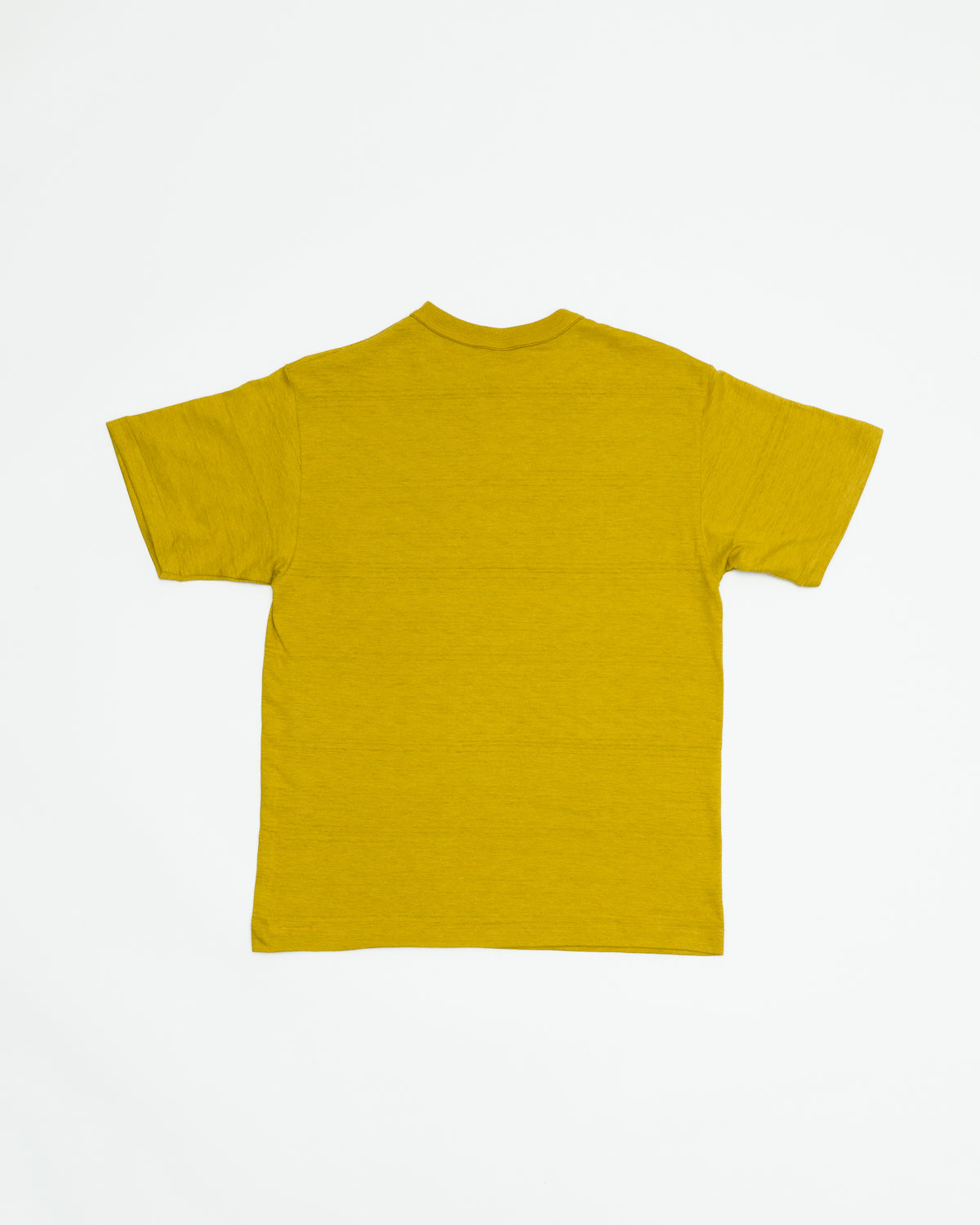 Lot 4601 - Slubby Cotton Pocket T-Shirt - Mustard