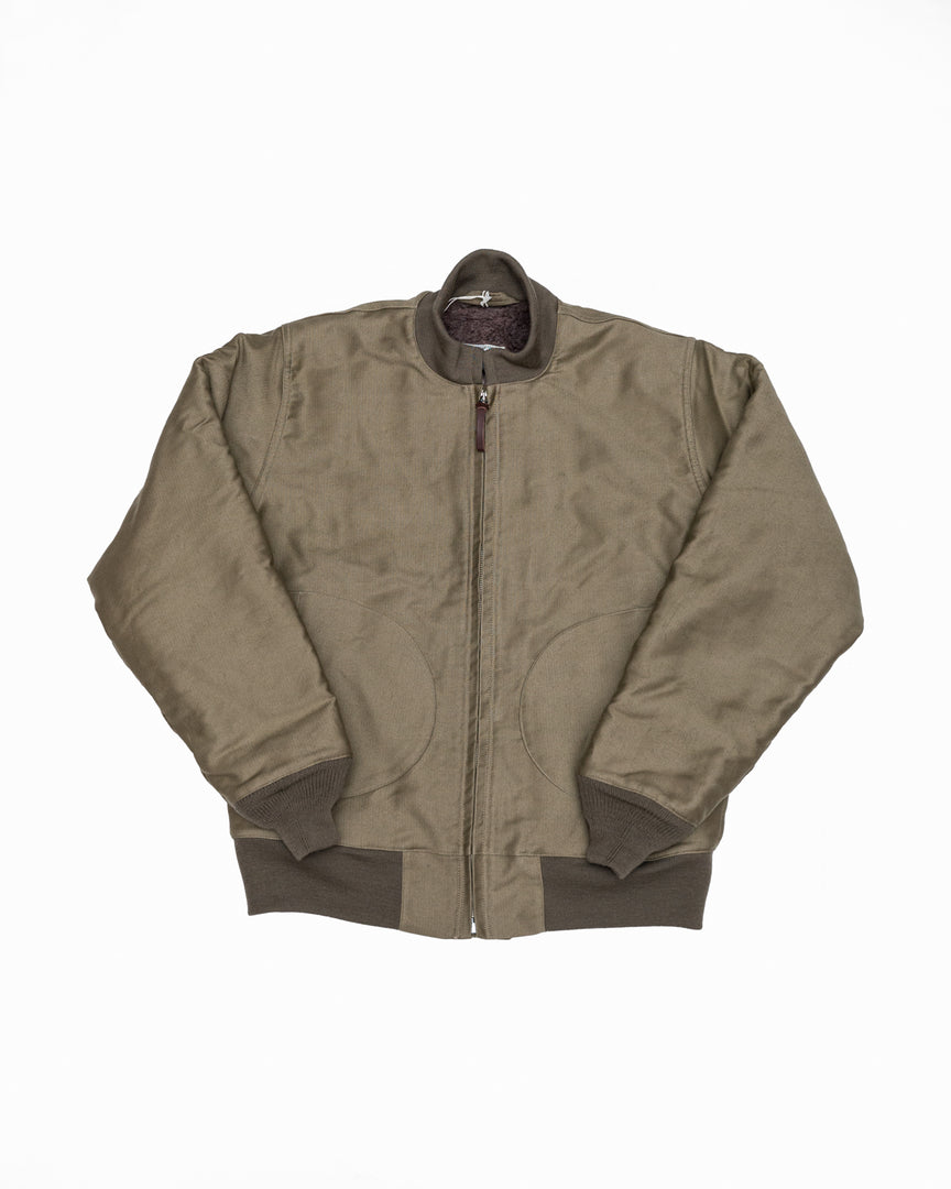 Lot 2180 - NAF 1168 Aviator & Ground Crew Jacket - Khaki