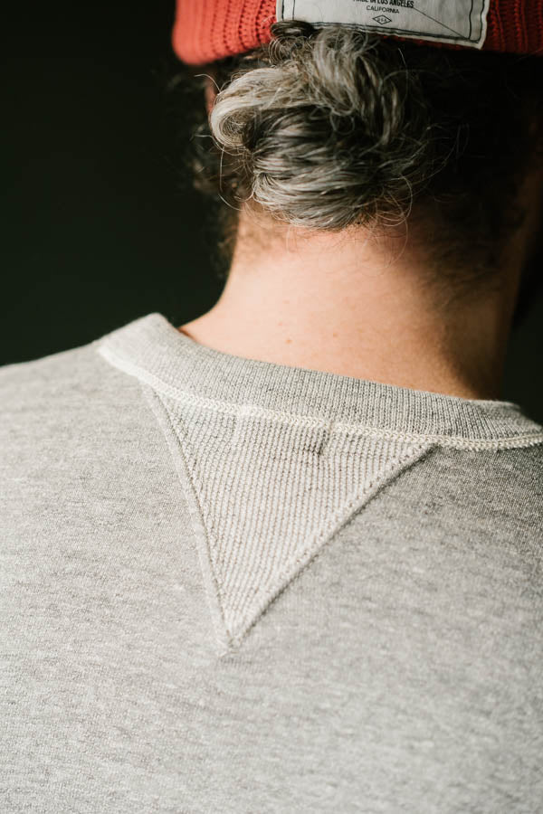 Lot 404 - Freedom Sleeve Sweatshirt - Heather Grey | James Dant