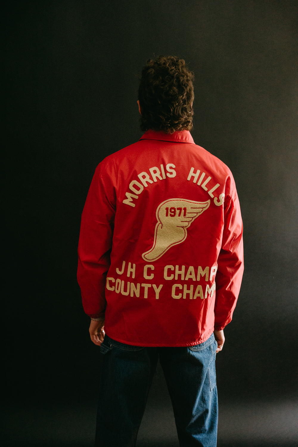 Lot 2170 - Coach Jacket Morris Hills - Red | James Dant