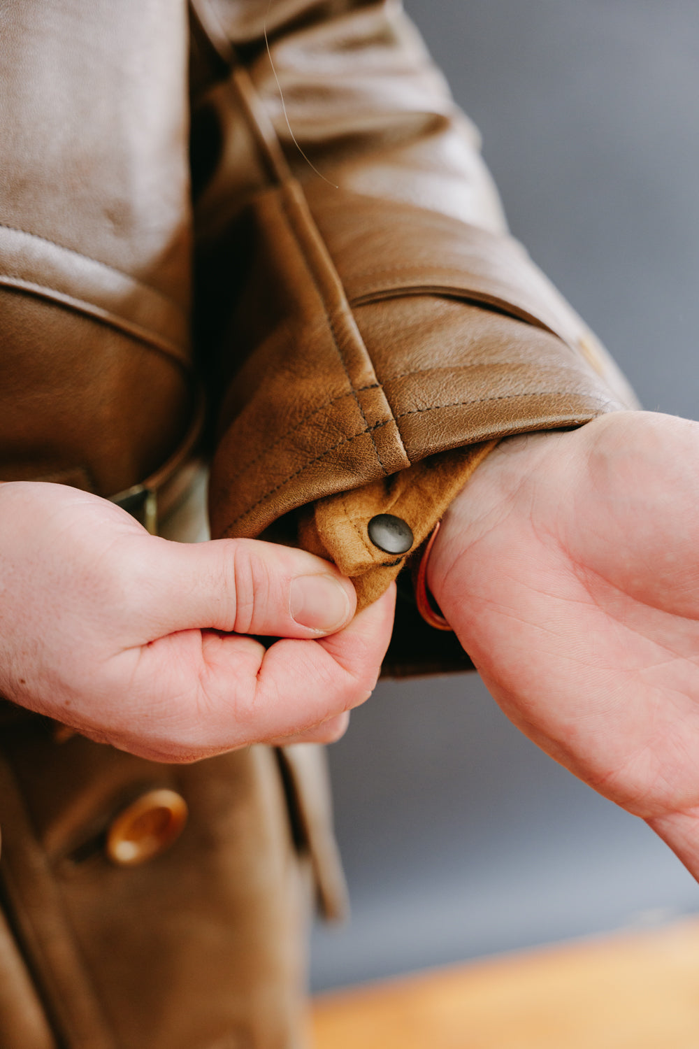 Men's Leather Bomber Jacket in Sierra Suede, L - 42 | by Taylor Stitch