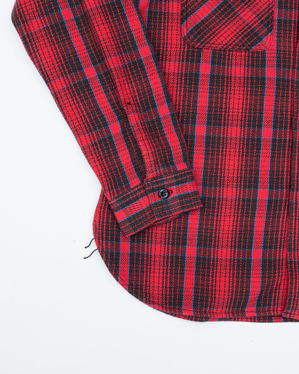 Lot 3104 - One-Wash Flannel 'C' Pattern - Red